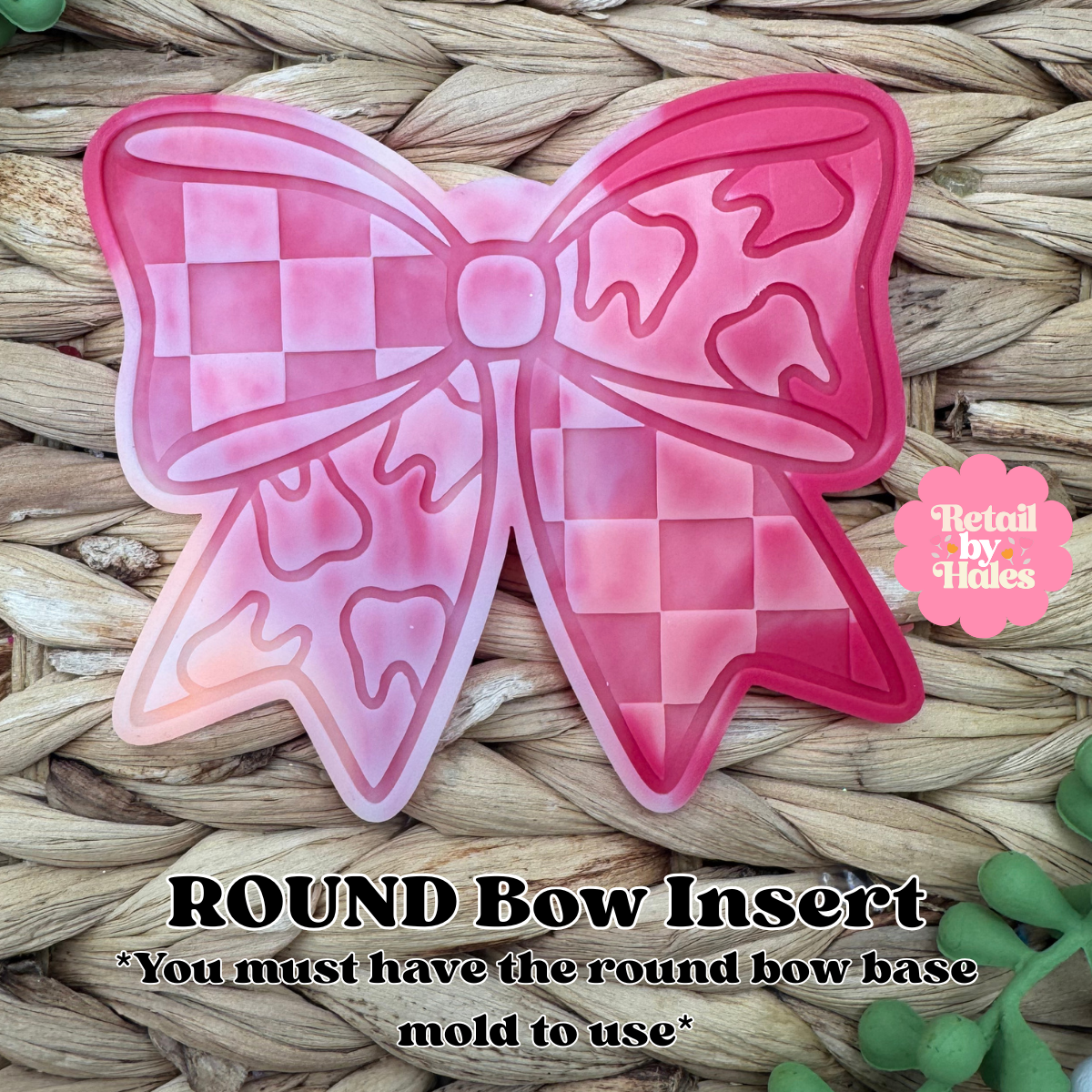 Dentist Bow Insert Freshie Mold