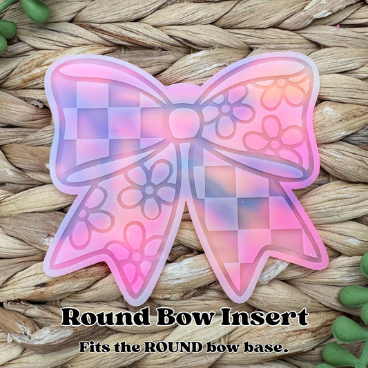 Flower Bow Insert Freshie Mold