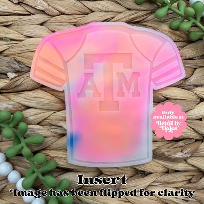 Texas ATM A&M Jersey Insert Freshie Mold