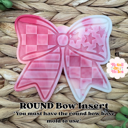 USA Bow Insert Freshie Mold