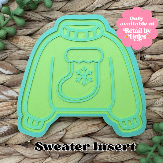 Stocking Sweater Insert Freshie Mold