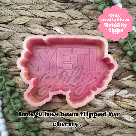 Yeti Girly Freshie Mold