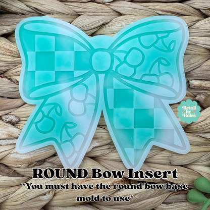 Cherry Bow Insert Freshie Mold
