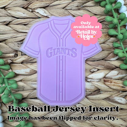 Giants Baseball Jersey Insert Freshie Mold