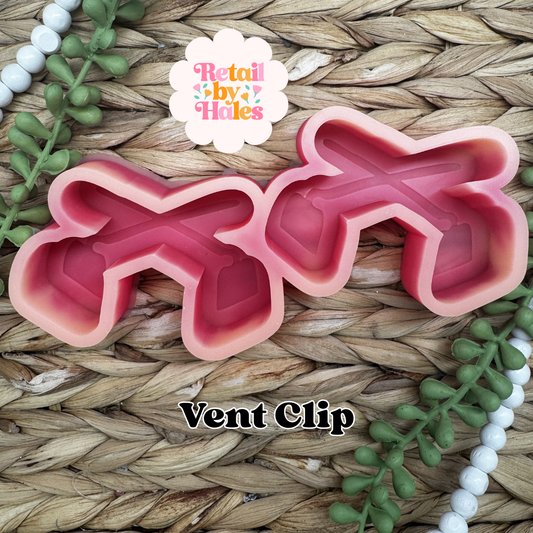 Hoe Vent Clip Freshie Mold, Gardening Mold