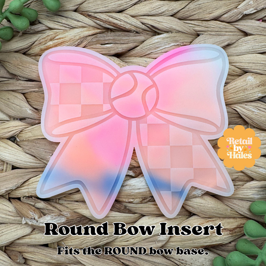 Tennis Ball Bow Insert Freshie Mold