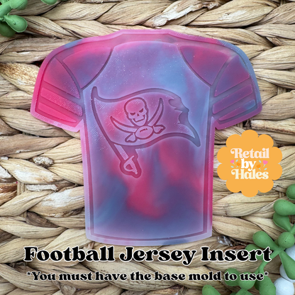 Tampa Bay Buccaneers Football Jersey Insert Freshie Mold
