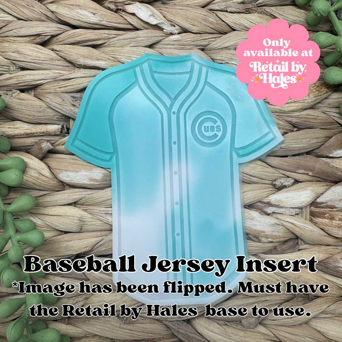 Colorado Cubs Baseball Jersey Insert Freshie Mold