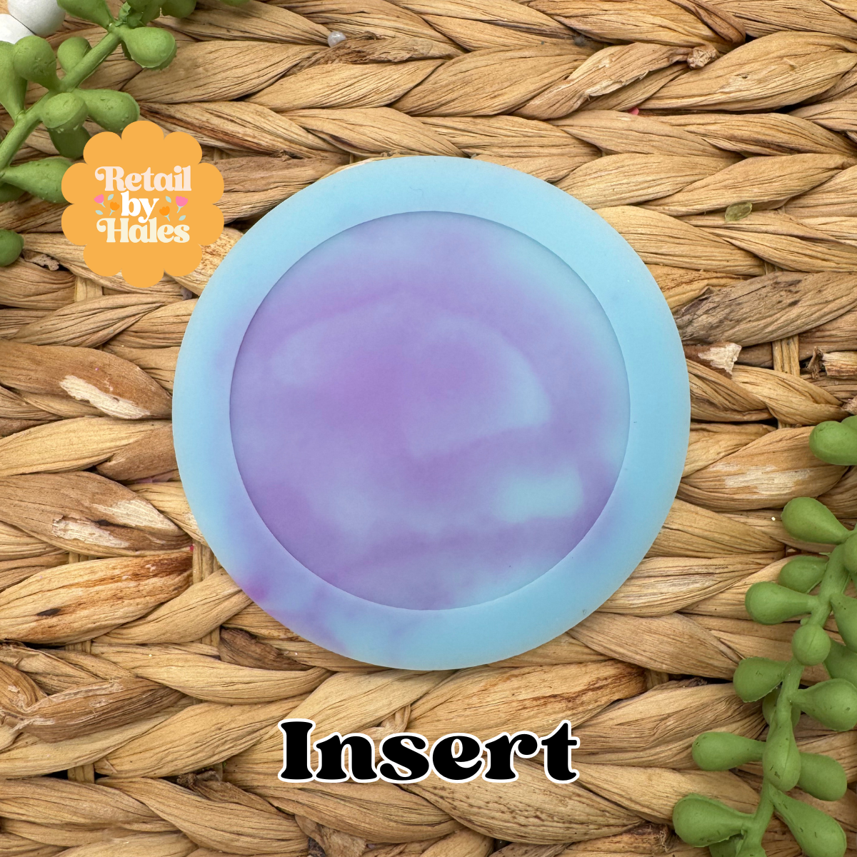 3 inch Cardstock Round Insert for Circle Freshie Mold