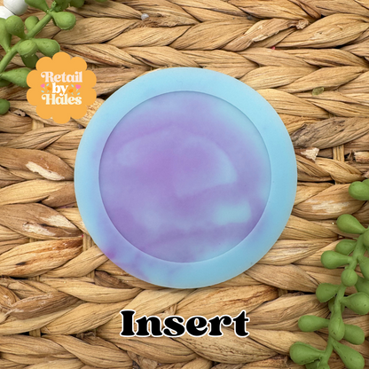 3 inch Cardstock Round Insert for Circle Freshie Mold