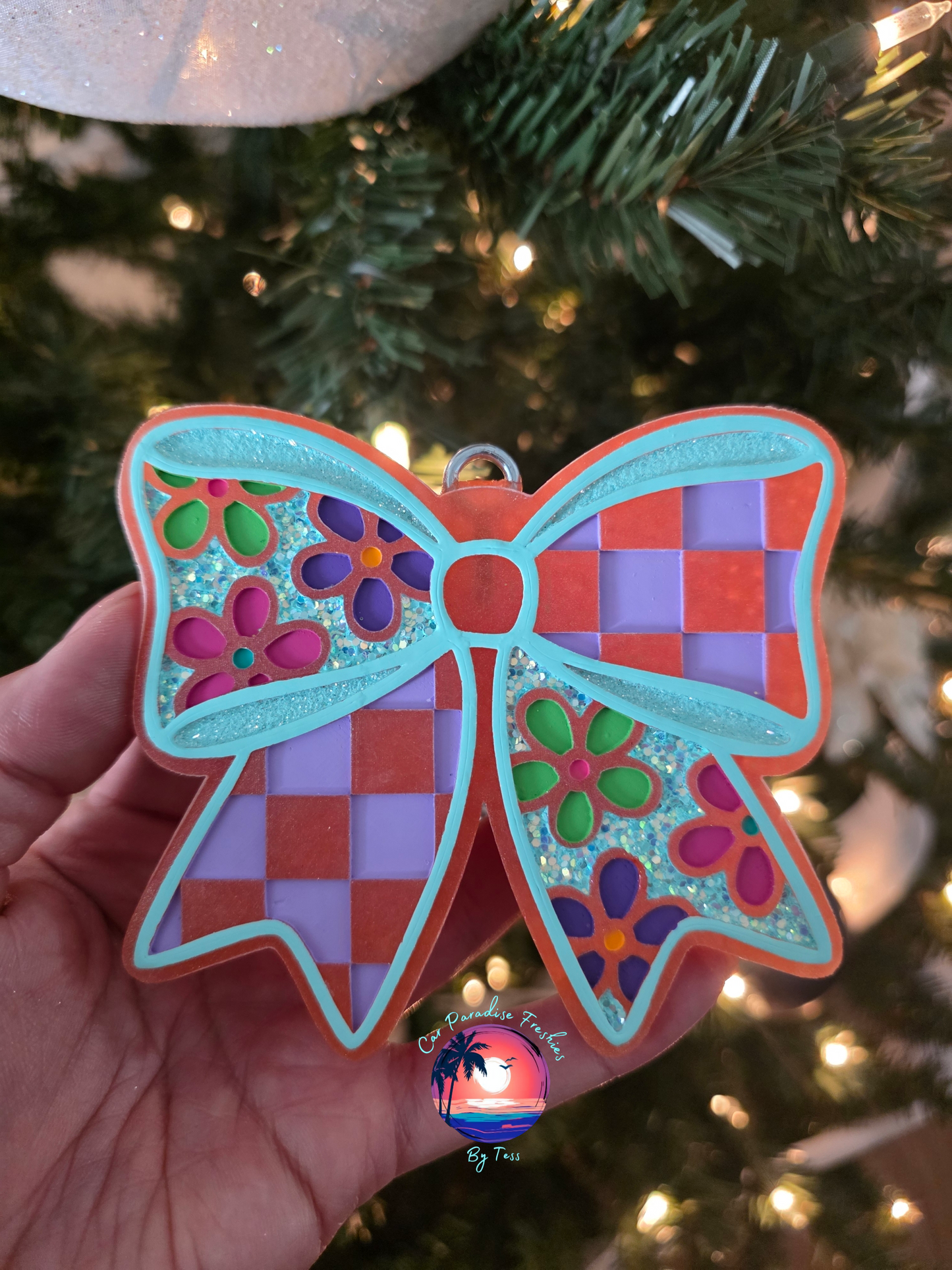 Flower Bow Insert Freshie Mold