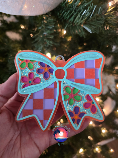 Flower Bow Insert Freshie Mold