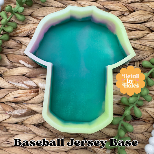 Baseball Jersey BASE Freshie Mold