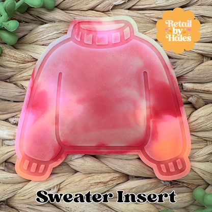 Blank Sweater Insert Freshie Mold
