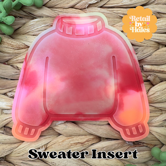 Blank Sweater Insert Freshie Mold