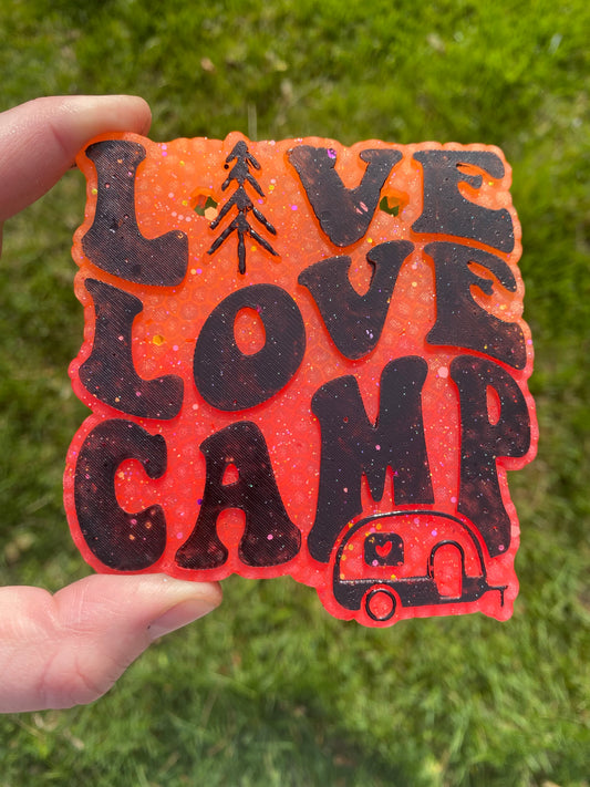 Live Love Camp Camper Freshie