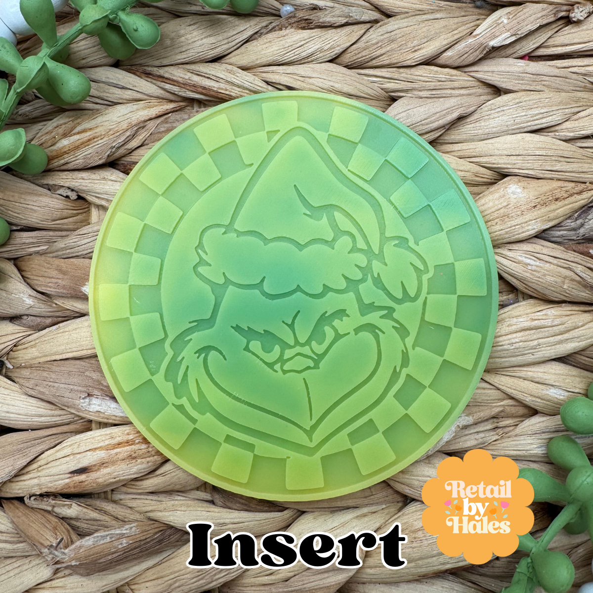Grouch Round Insert for Circle Freshie Mold