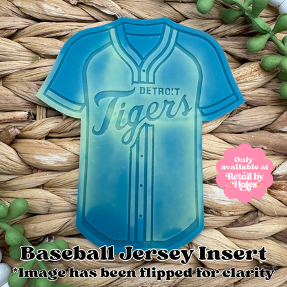 Detroit Tigers Baseball Jersey Insert Freshie Mold