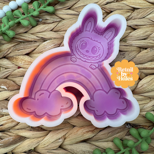 Labubu Rainbow Freshie Mold