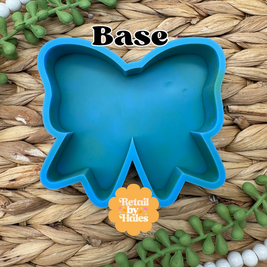 Football Bow Base Freshie Mold