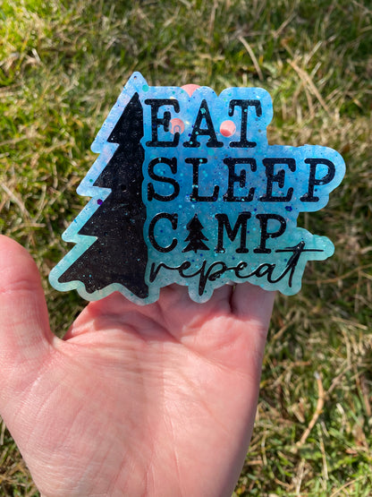 Eat Sleep Camp Repeat Mold