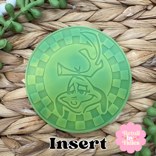 Max Dog Round Insert for Circle Freshie Mold