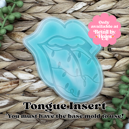 Christmas Lights Tongue INSERT Freshie Mold
