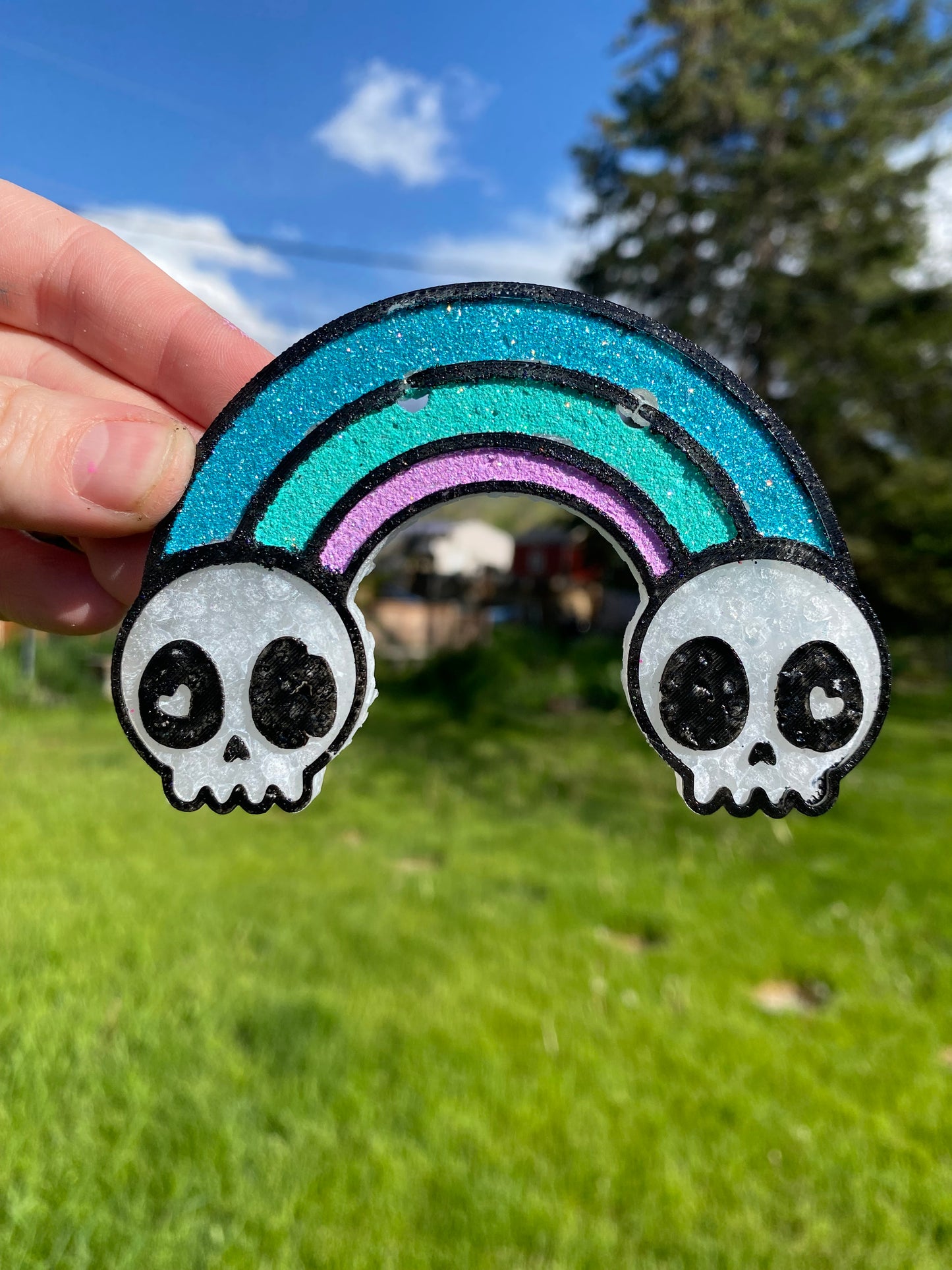 Skull Rainbow Mold