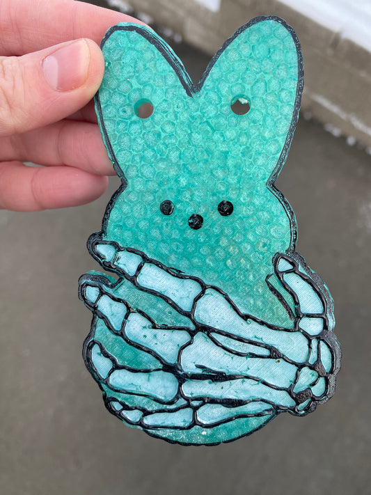 Skeleton Easter Peep Freshie