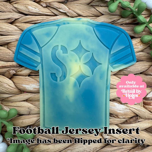 Steelers Football Jersey Insert Freshie Mold