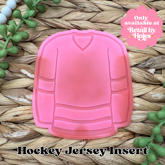 Blank Hockey Jersey Insert Freshie Mold