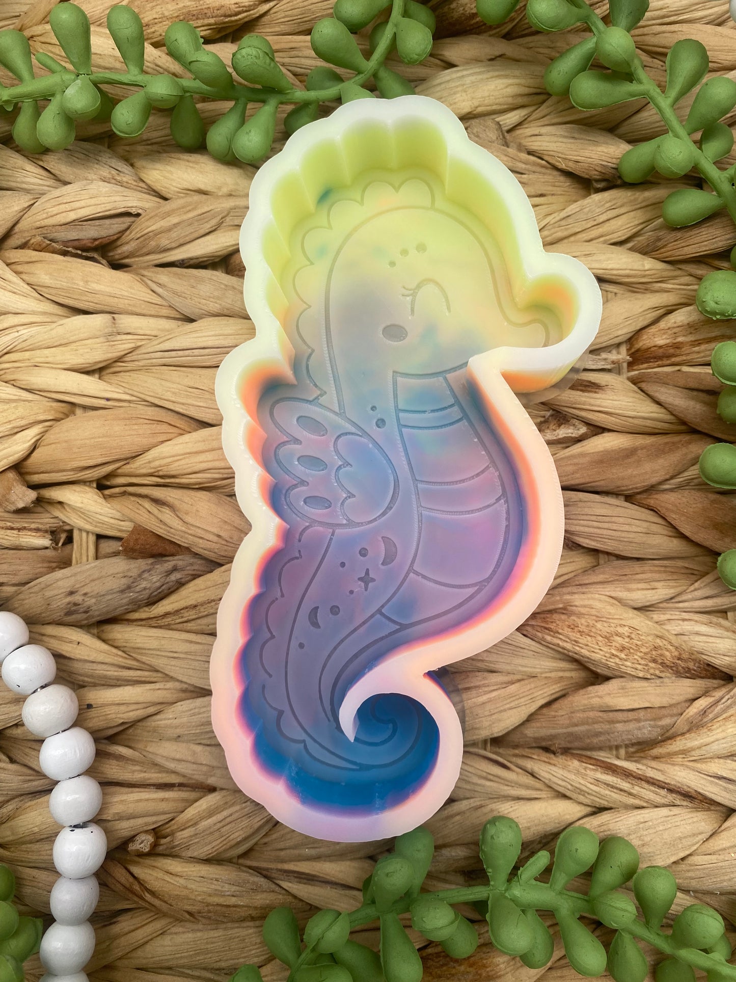 Astral Seahorse Freshie Mold