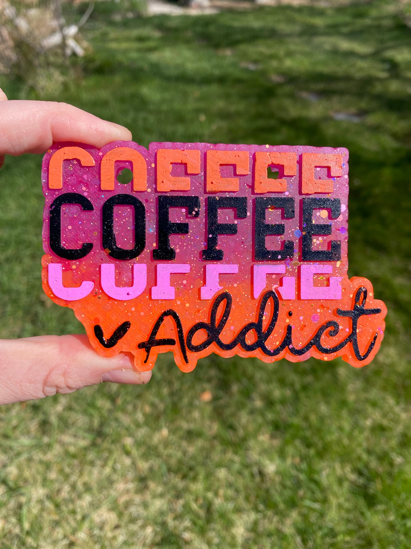 Coffee Addict Mold