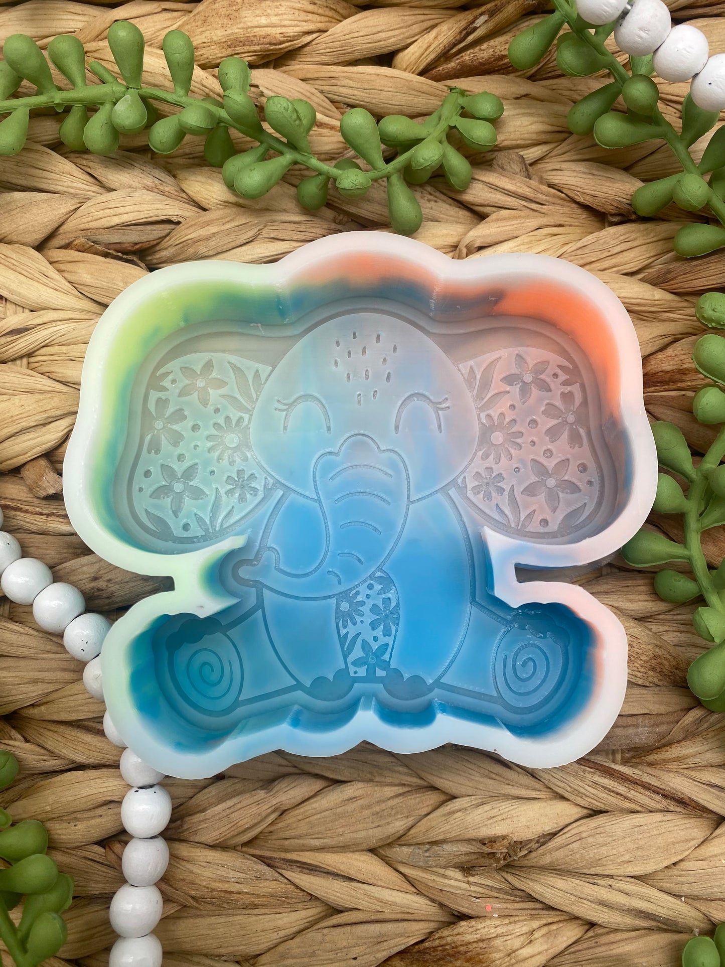 Elephant Freshie Mold