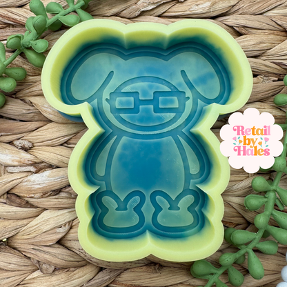 Alfie Christmas Story Pink Pajamas Freshie Mold