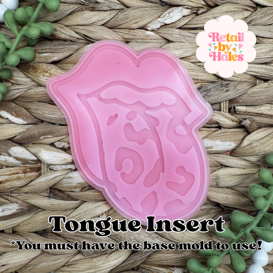 Leopard Tongue INSERT Freshie Mold
