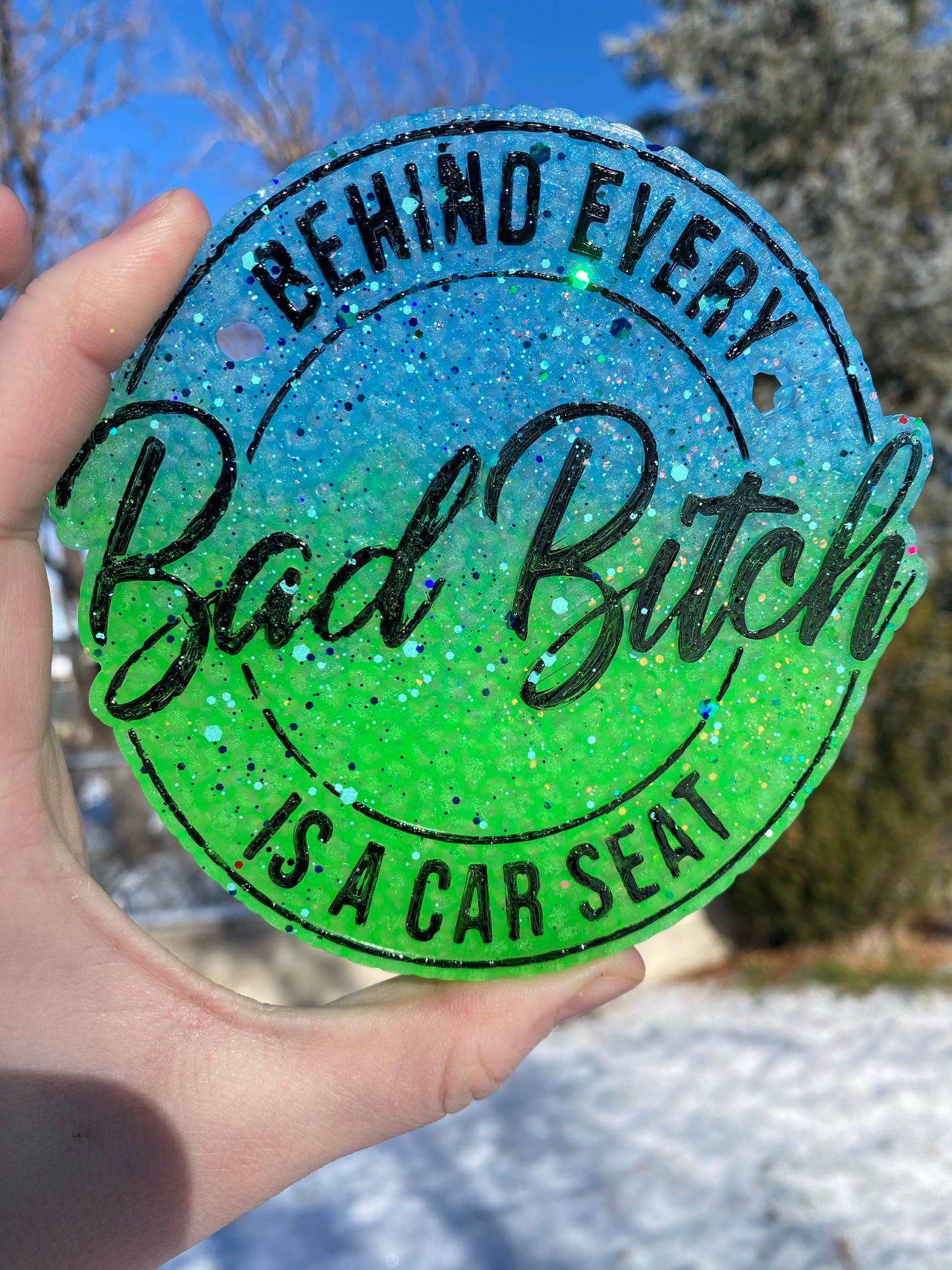 Bad Bitch Carseat Detailed Freshie