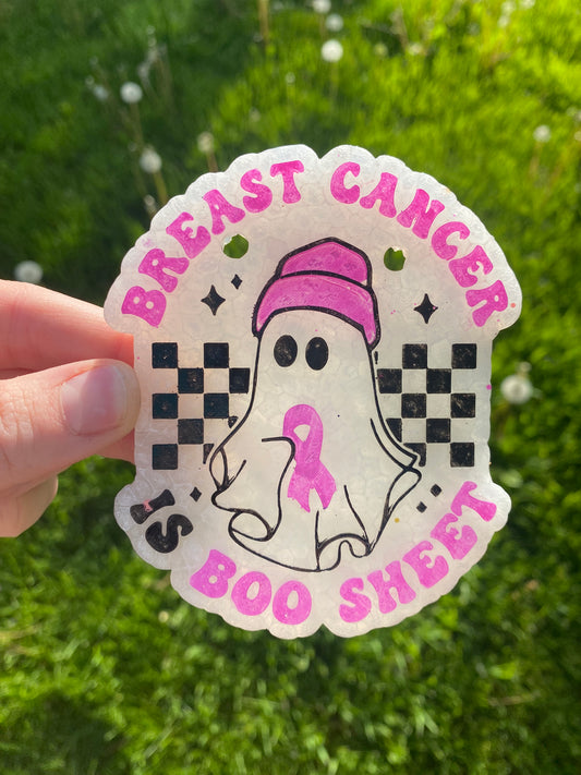 Breast Cancer is Boo Sheet Freshie