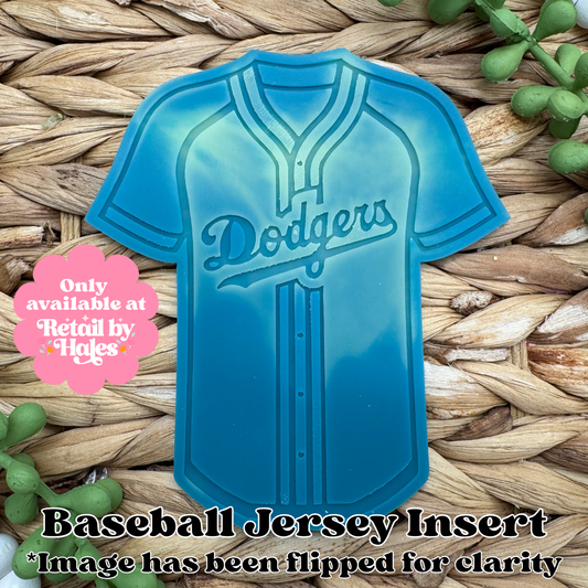 LA Dodgers Baseball Jersey Insert Freshie Mold