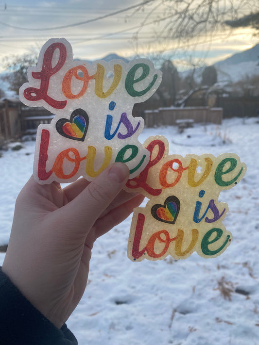 Love is Love Pride Freshie