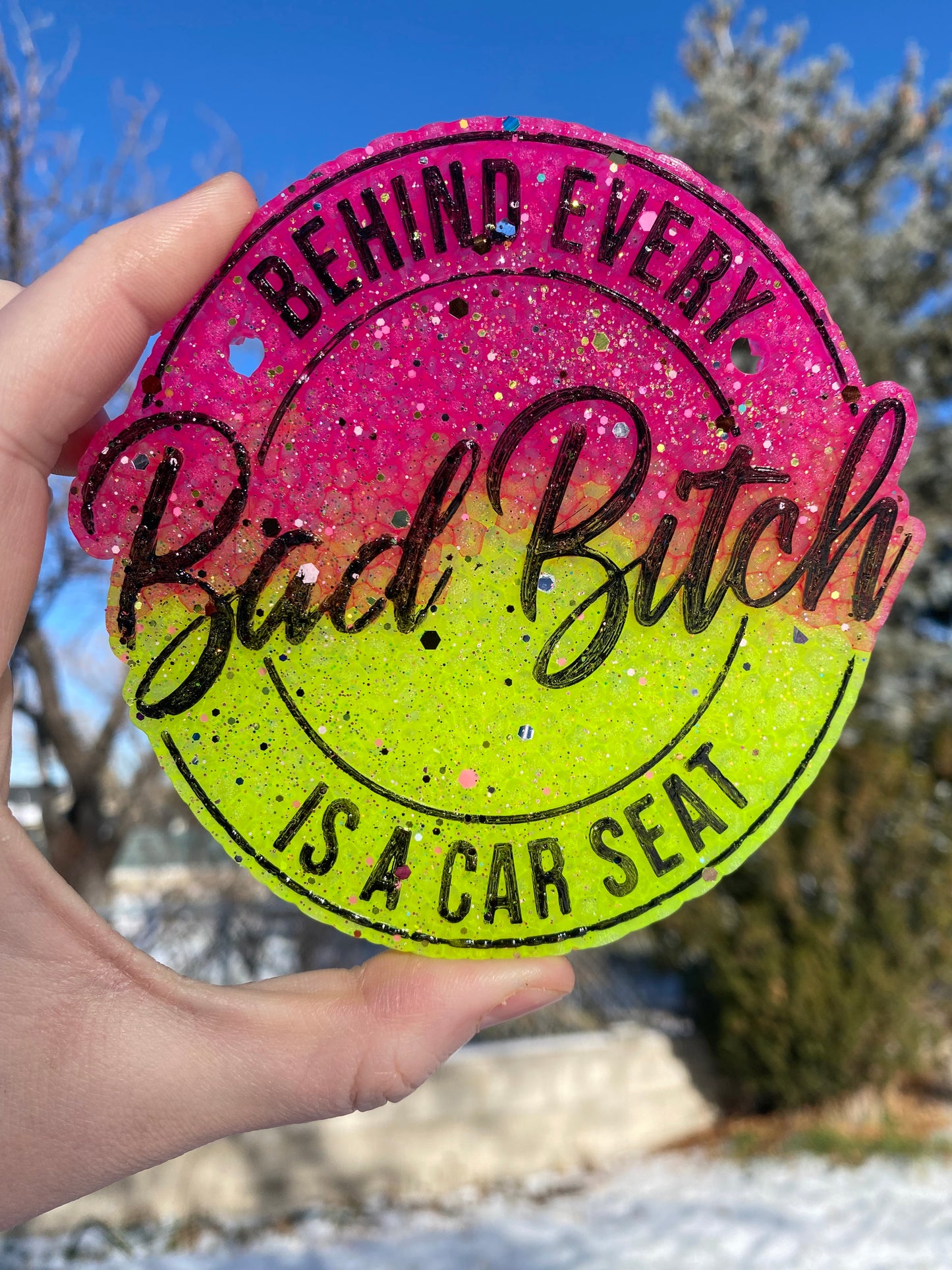 Bad Bitch Carseat Detailed Freshie