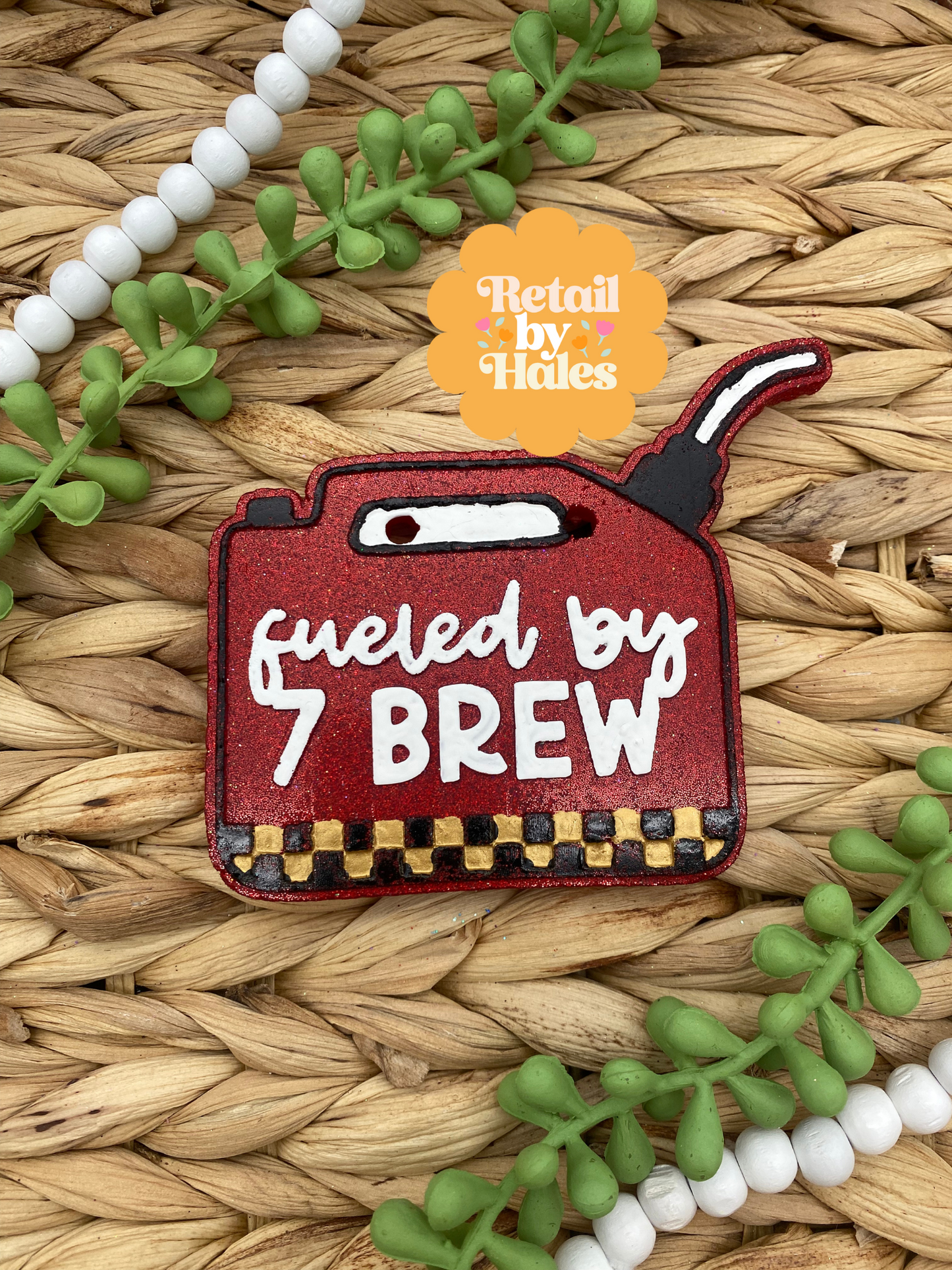 Gas Can Insert- Fueled by 7 Brew, Seven Brew