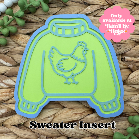 Chicken Sweater Insert Freshie Mold
