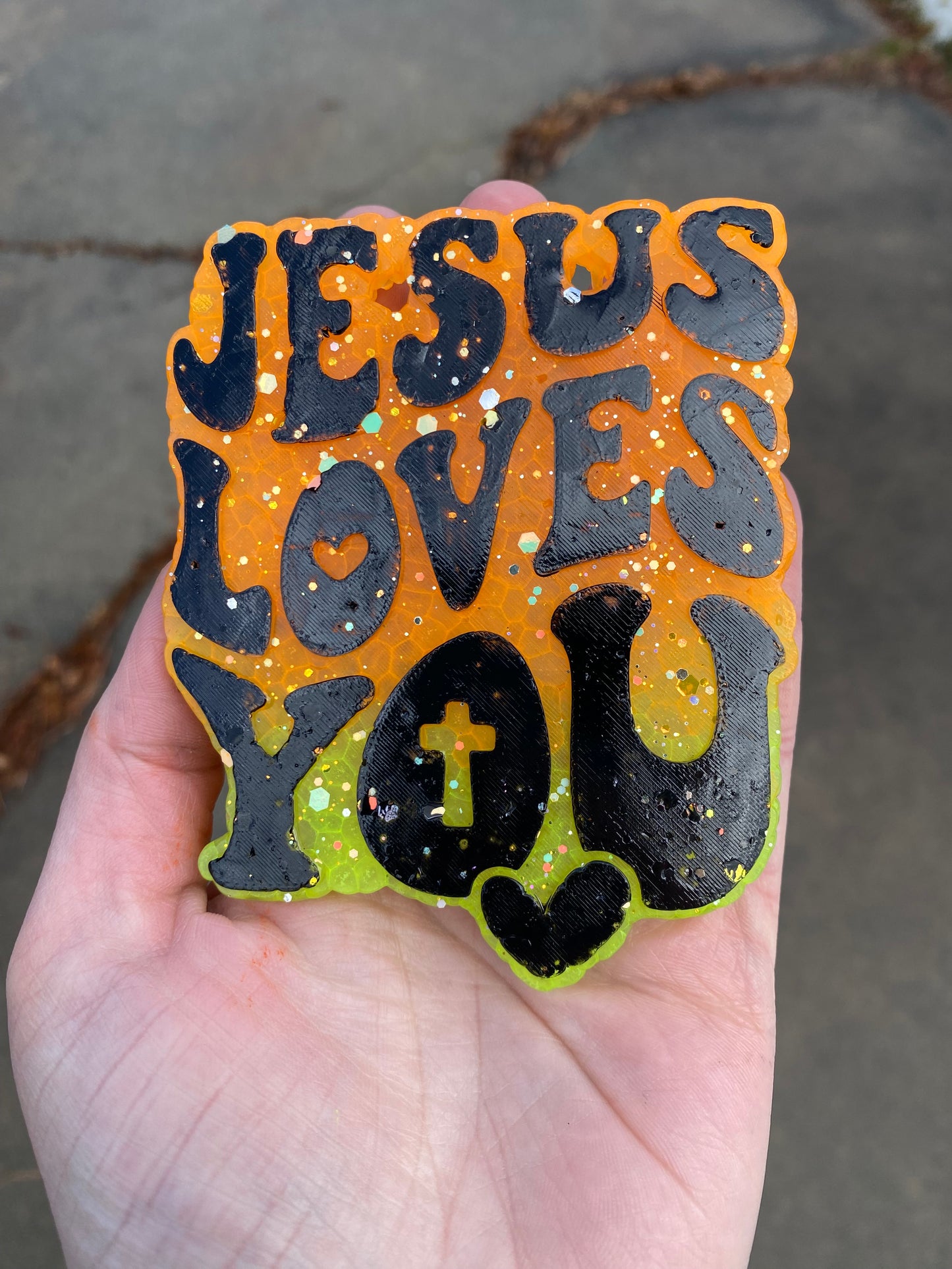 Jesus Loves You Mold