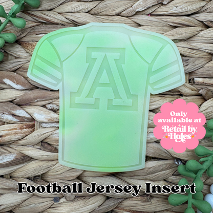 University of Arizona Football Jersey Insert Freshie Mold