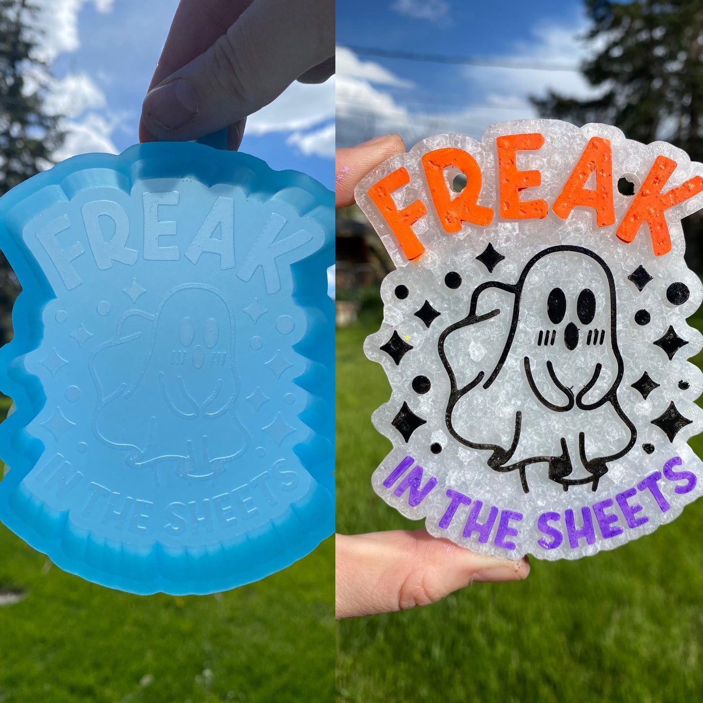 Freak in the Sheets Ghost Mold