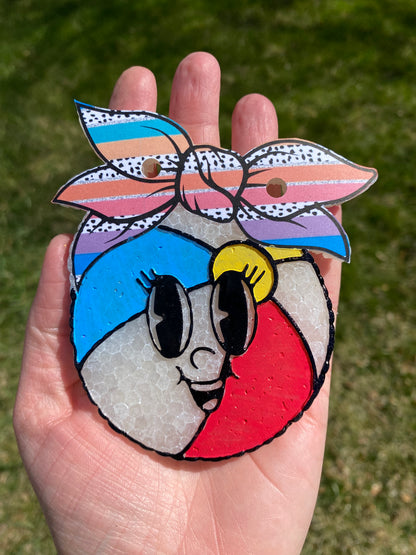 Beach Ball with Bow Mold