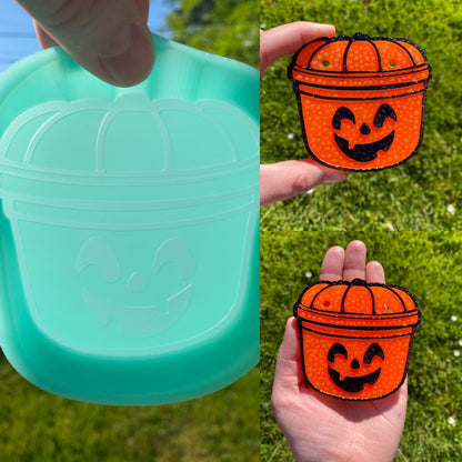 Jack-o-Lantern Bucket Mold