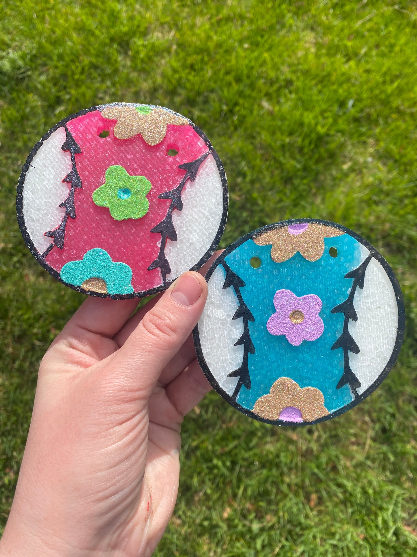 Floral Baseball / Softball Mold