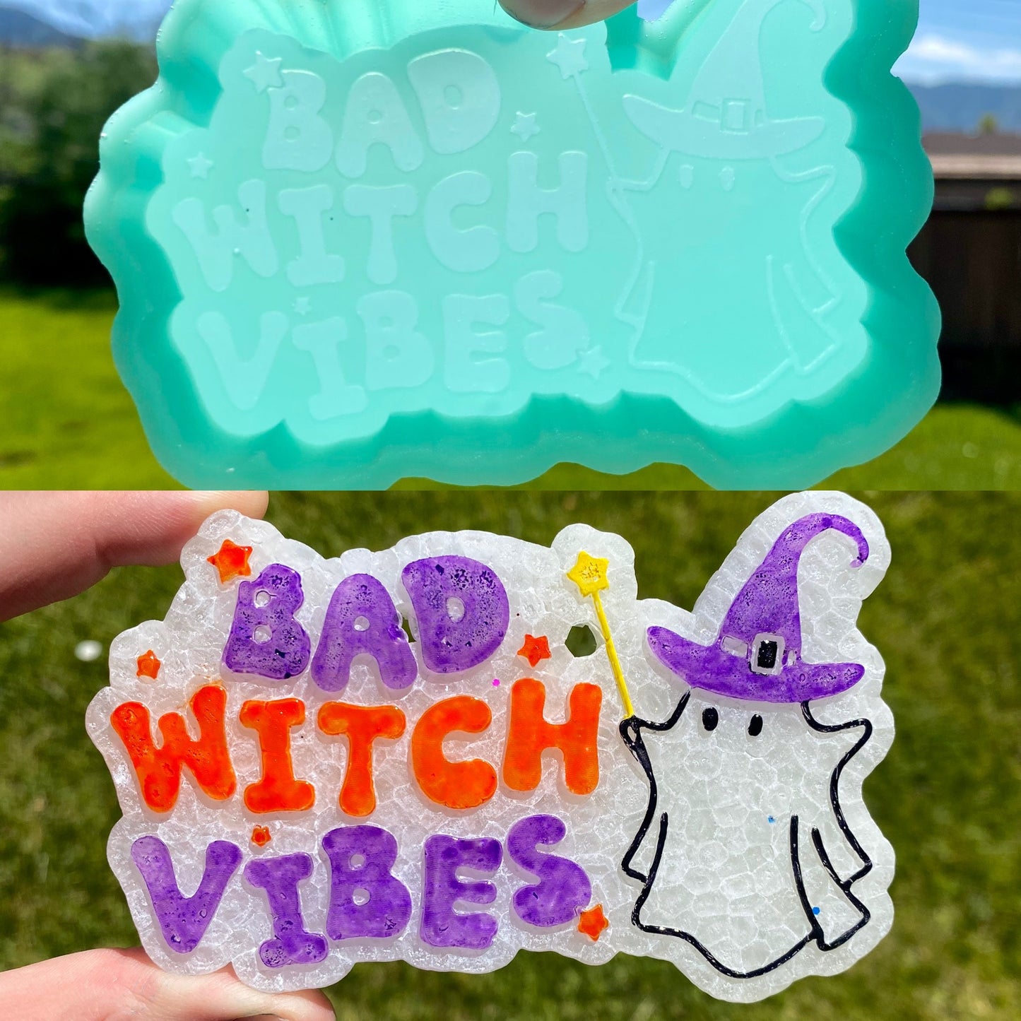 Bad Witch Vibes Ghost Mold